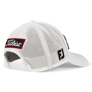 Titleist Tour Mesh gorra de hombre, blanco/negro