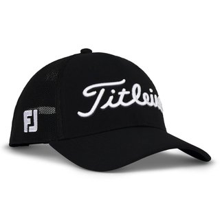 Titleist Tour Mesh gorra para hombre, negro/blanco