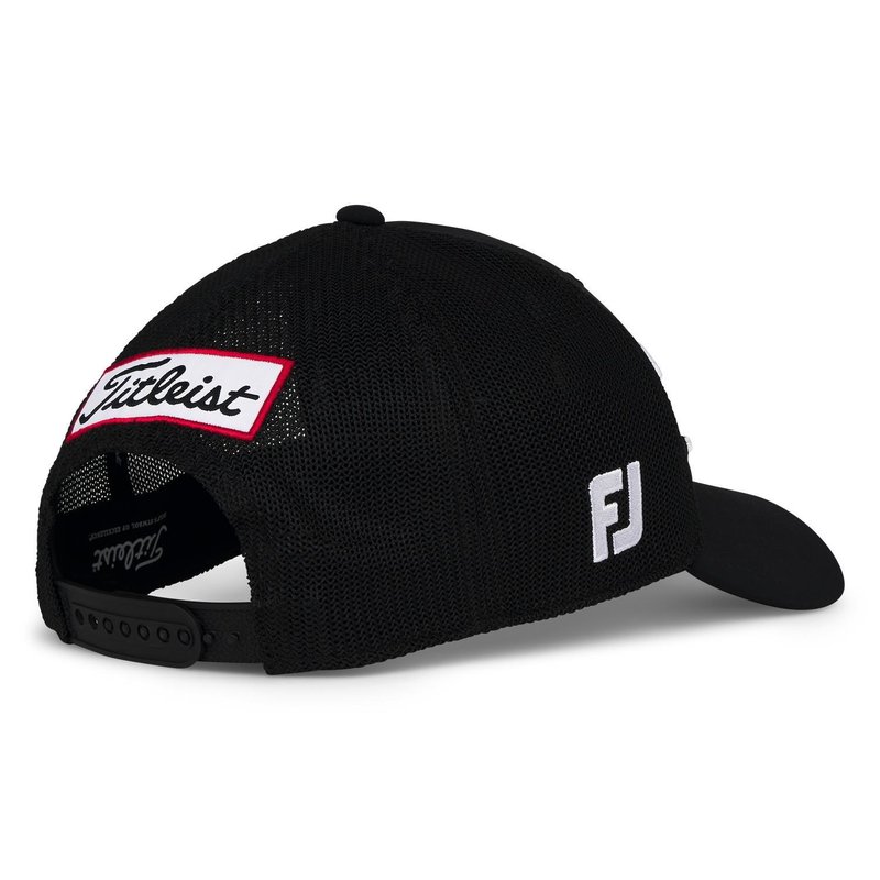Titleist Tour Mesh gorra para hombre, negro/blanco