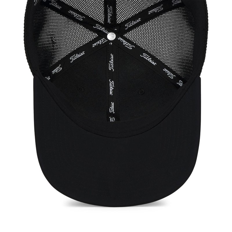 Titleist Tour Mesh gorra para hombre, negro/blanco