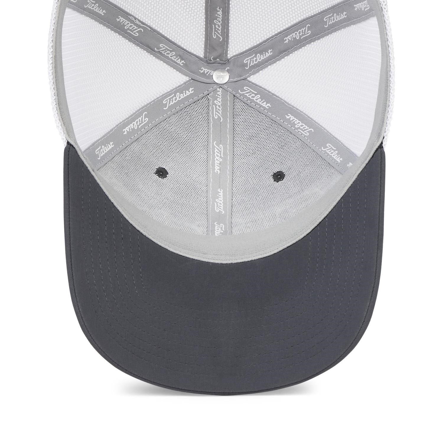 Titleist Tour Mesh gorra de hombre, carbón/blanco