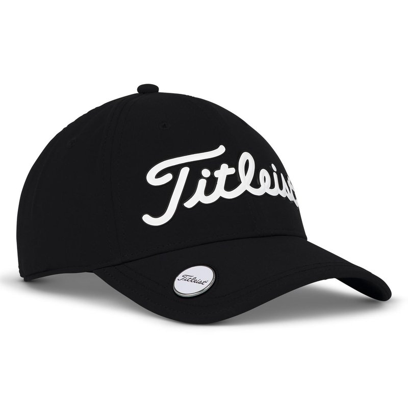 Titleist Players Performance Ball Marker gorra de hombre, negro/blanco