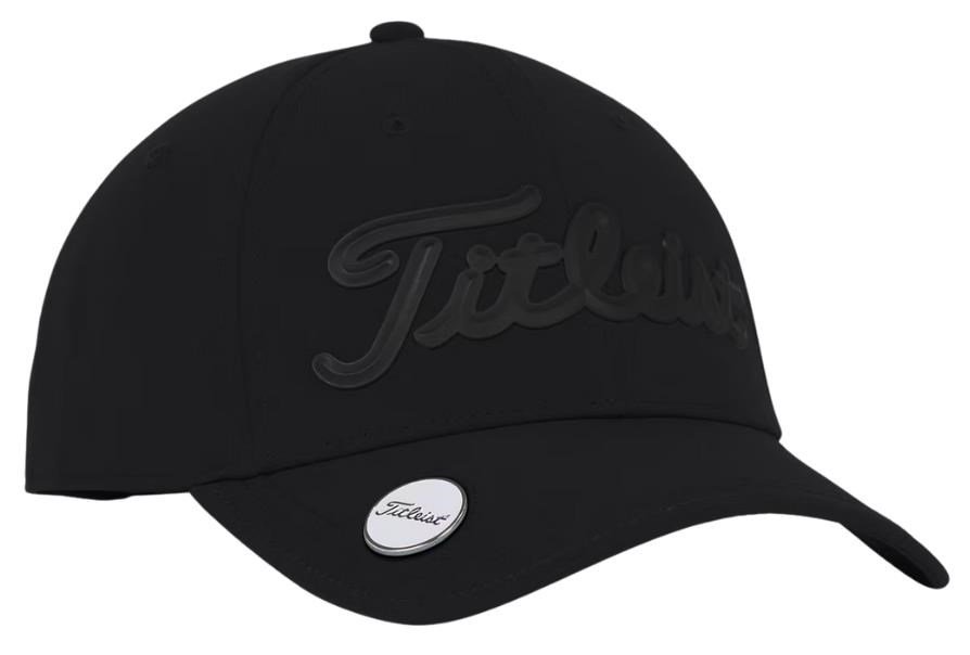 Titleist Players Performance Ball Marker gorra de hombre, negro/negro
