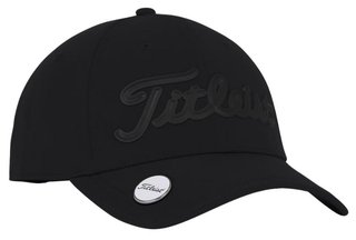 Titleist Players Performance Ball Marker gorra de hombre, negro/negro