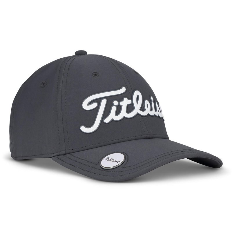 Titleist Players Performance Ball Marker gorra de hombre, carbón/blanco