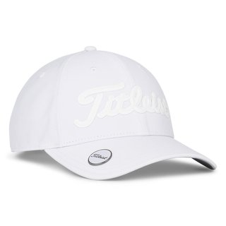 Titleist Players Ball Marker gorra para hombre, blanca/blanca