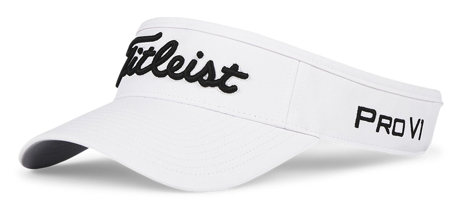 Titleist Tour Performance visera de hombre, blanca/negra