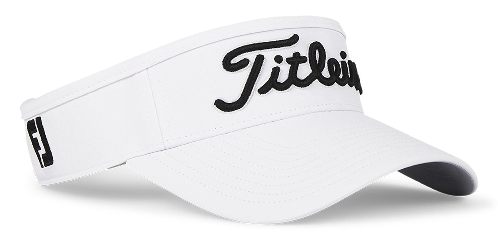 Titleist Tour Performance visera de hombre, blanca/negra