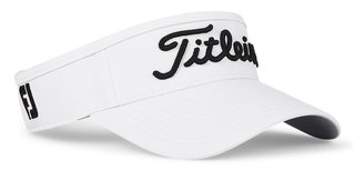 Titleist Tour Performance visera de hombre, blanca/negra