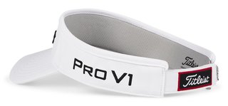 Titleist Tour Performance visera de hombre, blanca/negra