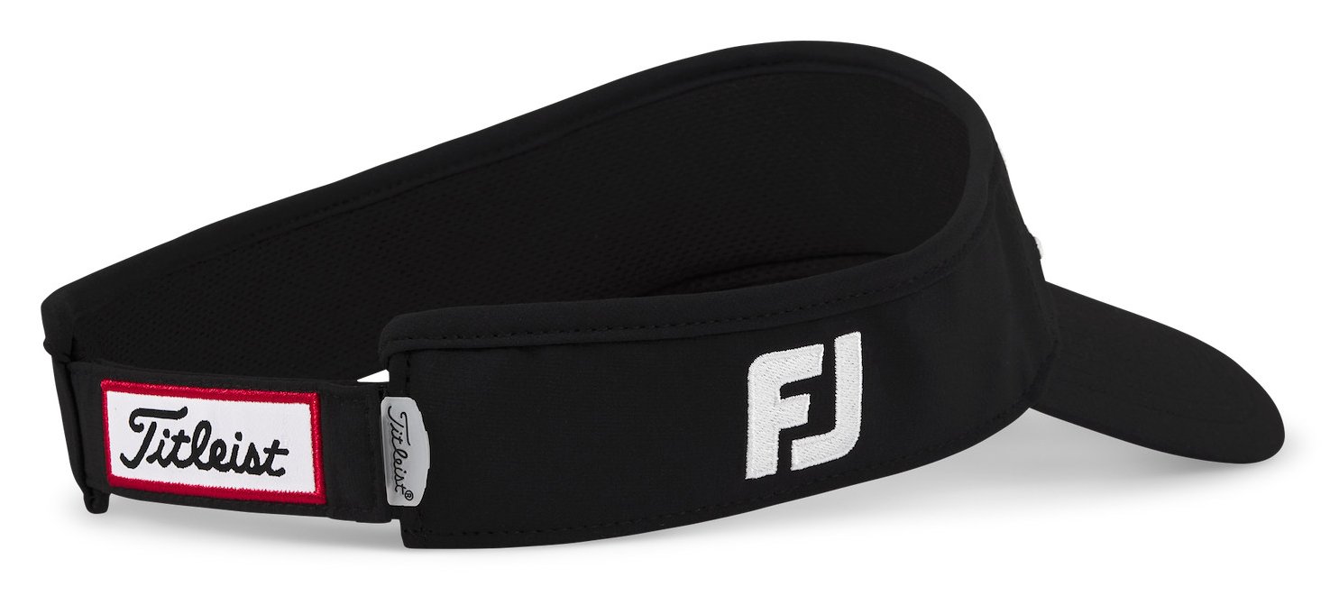 Titleist Tour Performance visera de hombre, negro/blanco