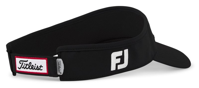 Titleist Tour Performance visera de hombre, negro/blanco