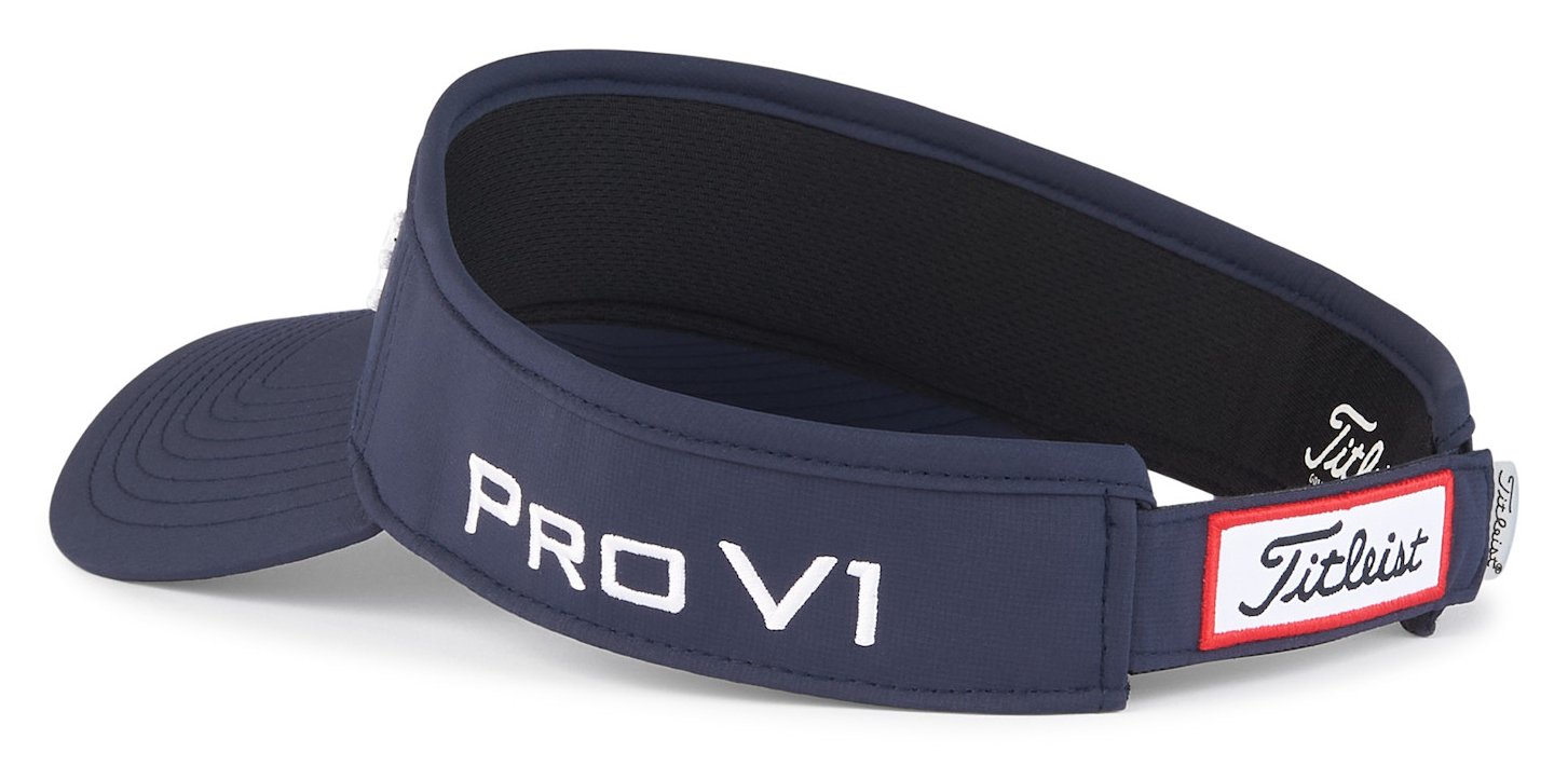 Titleist Tour Performance visera de hombre, navy/white