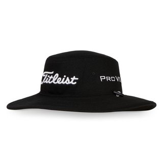 Titleist Tour Aussie sombrero de hombre, negro/blanco