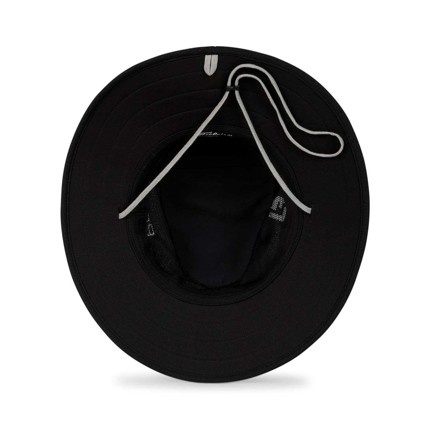 Titleist Tour Aussie sombrero de hombre, negro/blanco