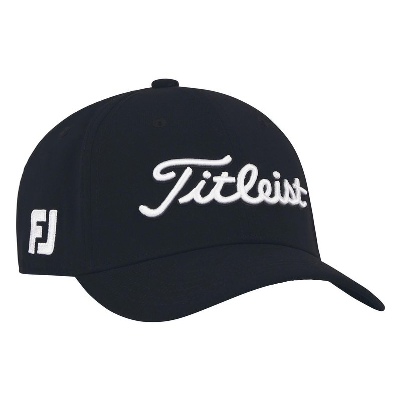 Titleist Junior Tour Performance gorra junior, negro/blanco