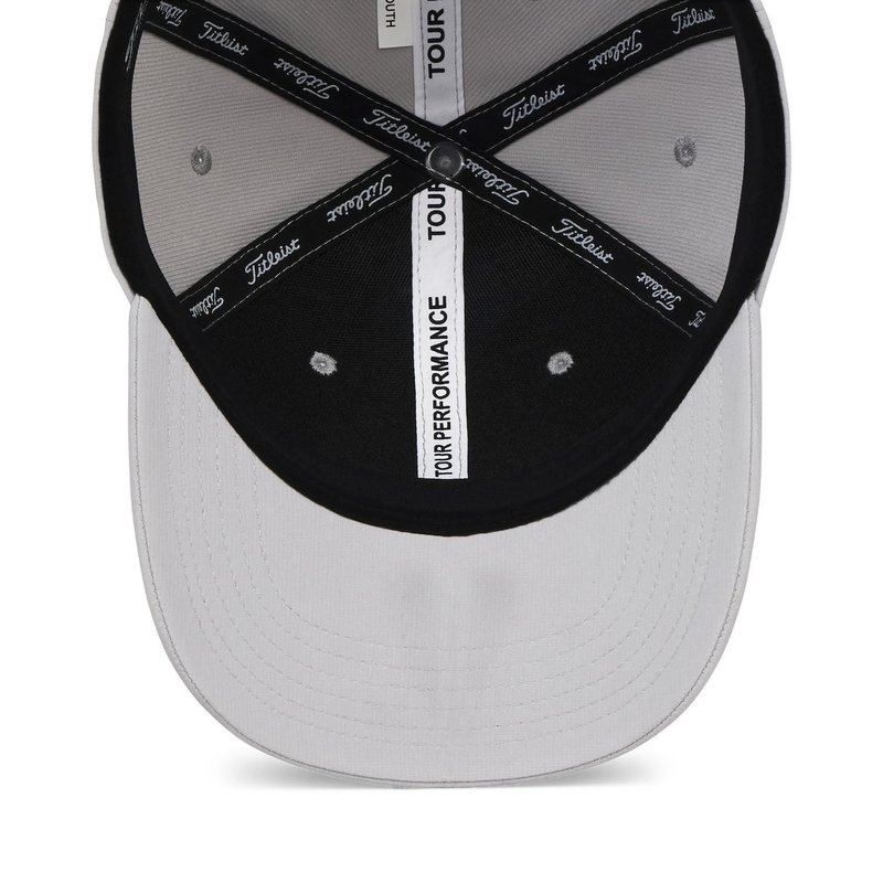 Titleist Junior Tour Performance gorra junior, gris/rosa suave