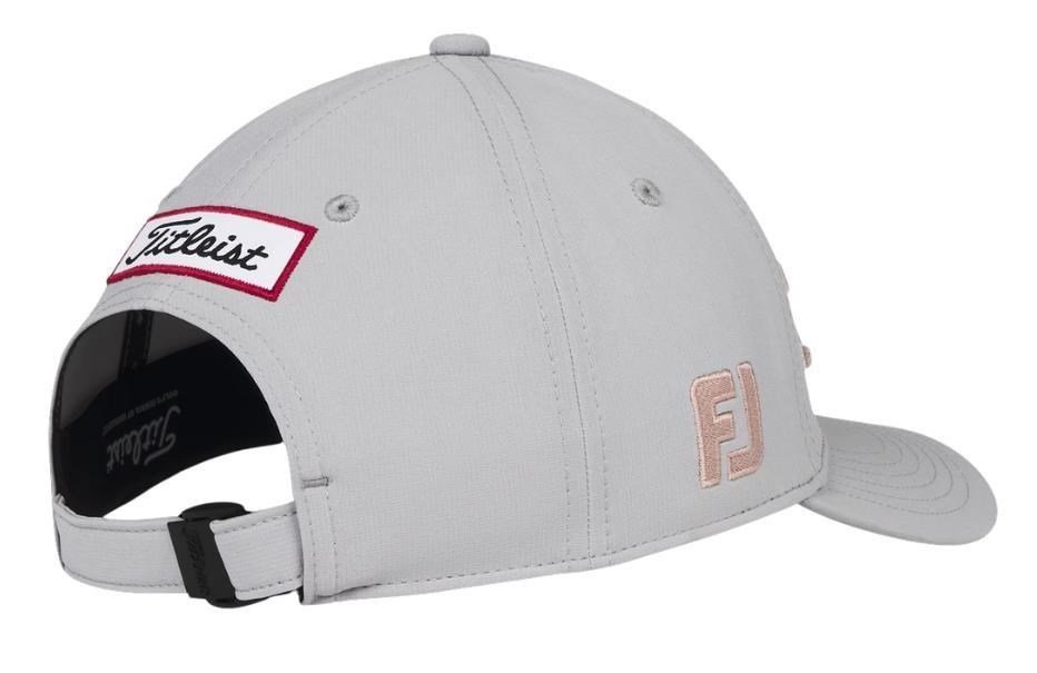 Titleist Junior Tour Performance gorra junior, gris/rosa suave