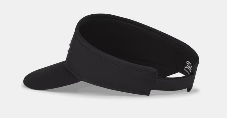 Titleist Sundrop visera de mujer, negro/blanco