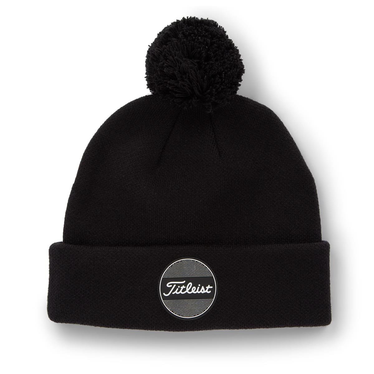 Titleist Boardwalk Pom Pom gorro de invierno, negro