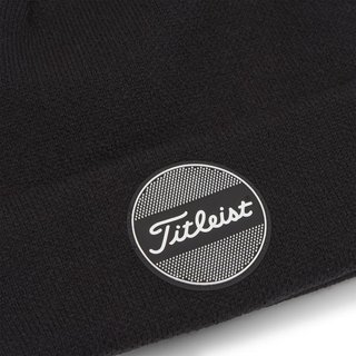 Titleist Boardwalk Pom Pom gorro de invierno, negro