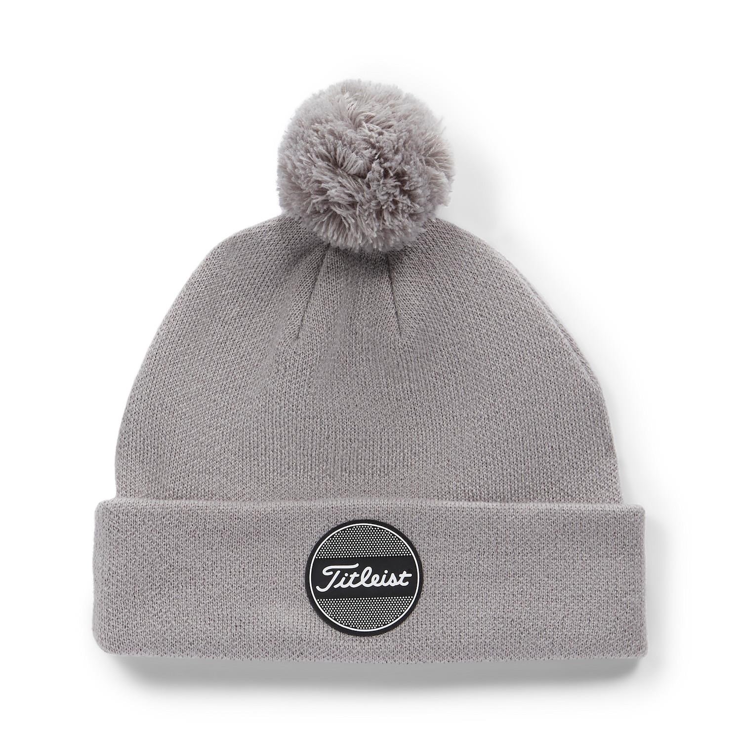 Titleist Boardwalk Pom Pom gorro de invierno para hombre, gris