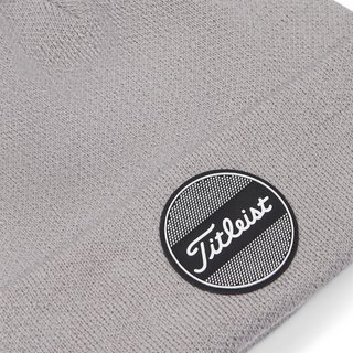 Titleist Boardwalk Pom Pom gorro de invierno para hombre, gris