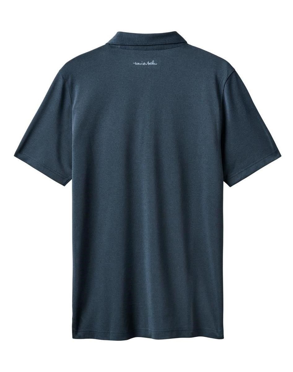 Travis Mathew Good Good Acropolis polo de hombre, mood indigo/vintage indigo