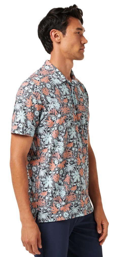 Travis Mathew Featherweight Sand polo de hombre, heather medium grey
