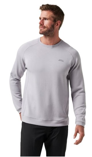Travis Mathew Return Trip sudadera de hombre, sleet
