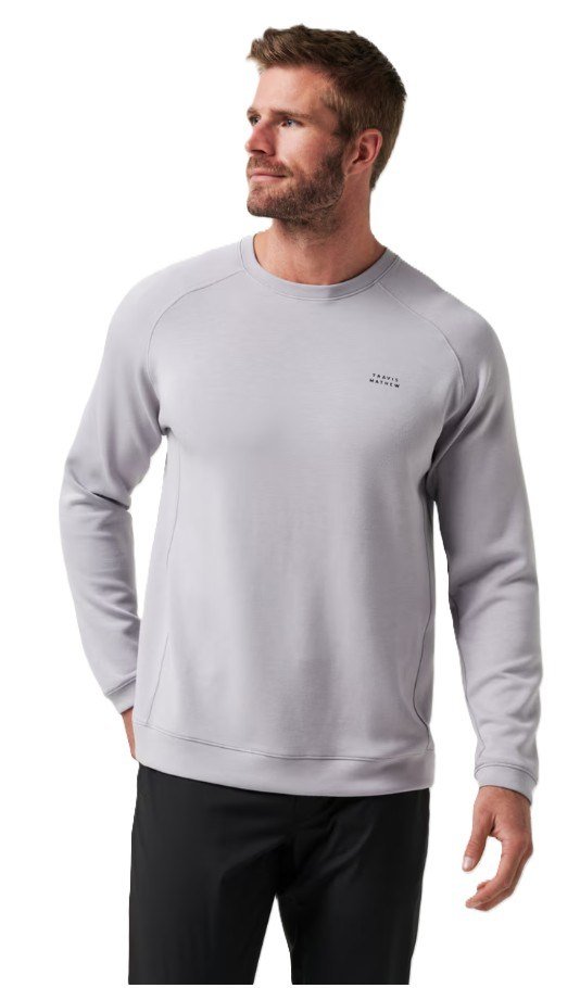 Travis Mathew Return Trip sudadera de hombre, sleet