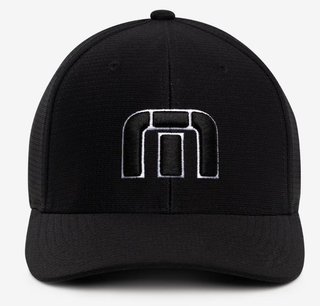 Travis Mathew B-Bahamas gorra ajustada para hombre, negra