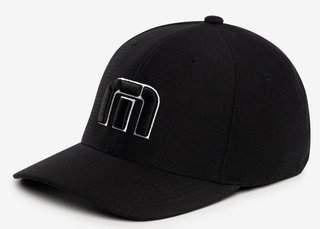 Travis Mathew B-Bahamas gorra ajustada para hombre, negra