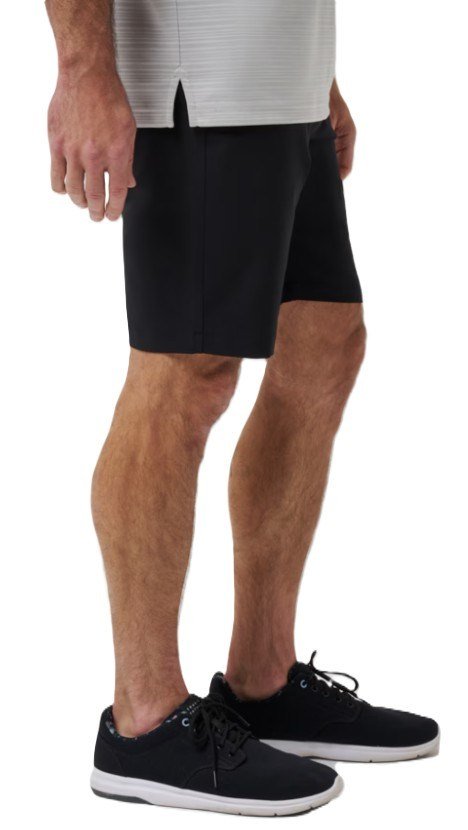 Travis Mathew Wanderlust Short 9in pantalón corto de hombre, negro