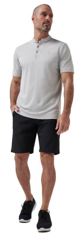 Travis Mathew Wanderlust Short 9in pantalón corto de hombre, negro