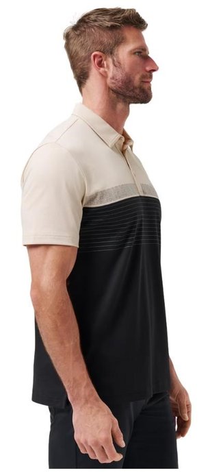 Travis Mathew Hang Glide polo de hombre, italian sand