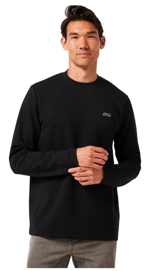 Travis Mathew Man About Town sudadera de hombre, negra