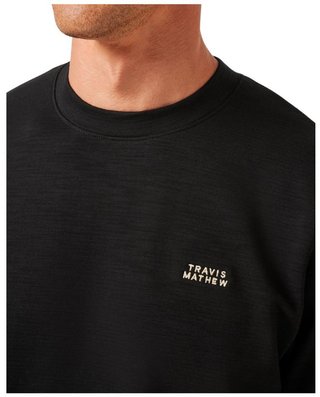 Travis Mathew Man About Town sudadera de hombre, negra
