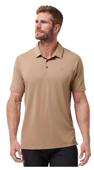 Travis Mathew Featherweight polo de hombre, portabella