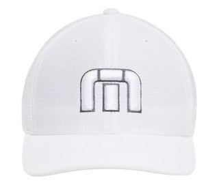 Travis Mathew B-Bahamas Fitted gorra para hombre, blanca