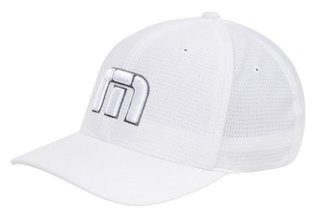 Travis Mathew B-Bahamas Fitted gorra para hombre, blanca