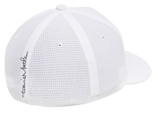 Travis Mathew B-Bahamas Fitted gorra para hombre, blanca