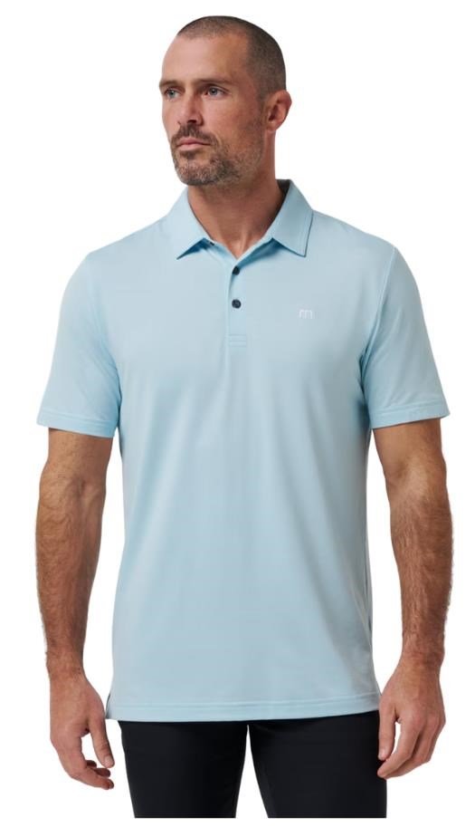 Travis Mathew Featherweight polo de hombre, cory blue