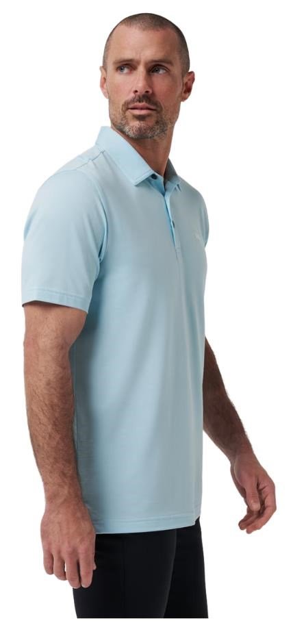 Travis Mathew Featherweight polo de hombre, cory blue