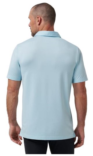 Travis Mathew Featherweight polo de hombre, cory blue