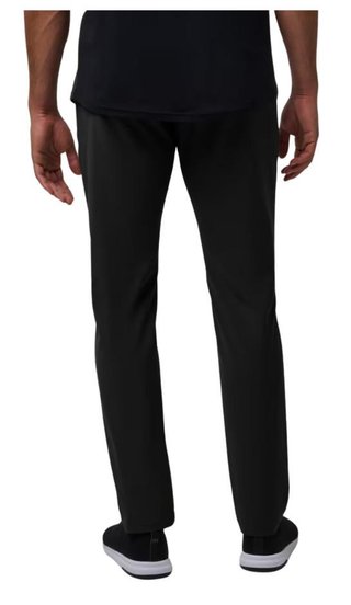 Travis Mathew Open To Close Tech Chino pantalones de hombre, negro