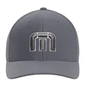 Travis Mathew B-Bahamas gorra ajustada para hombre, gris