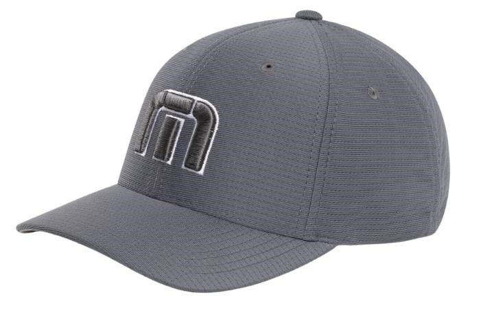 Travis Mathew B-Bahamas gorra ajustada para hombre, gris