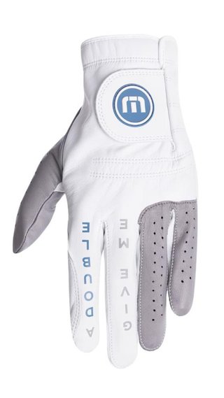 Travis Mathew Double Me 2.0 guante de golf para hombre, blanco