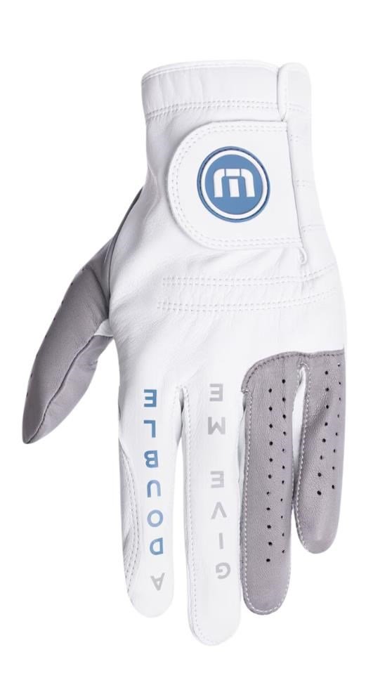 Travis Mathew Double Me 2.0 guante de golf para hombre, blanco